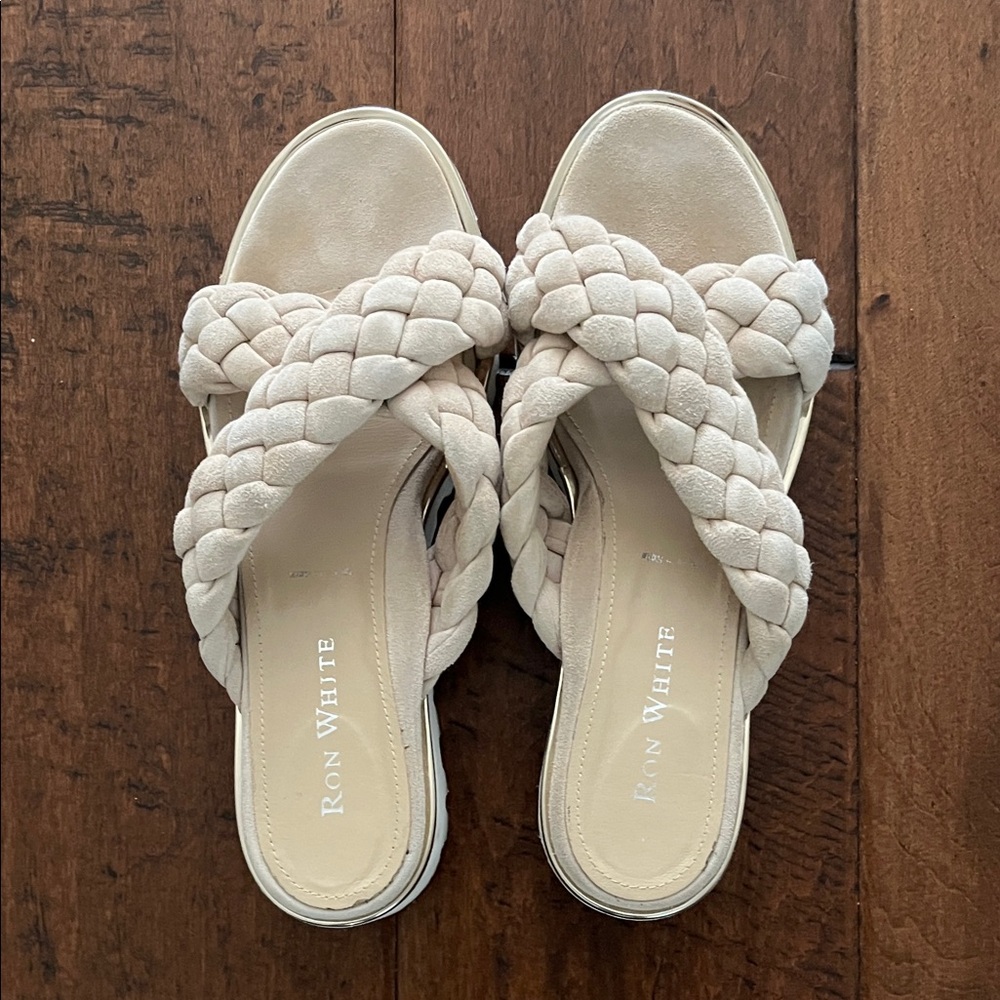 Ron White sandals.